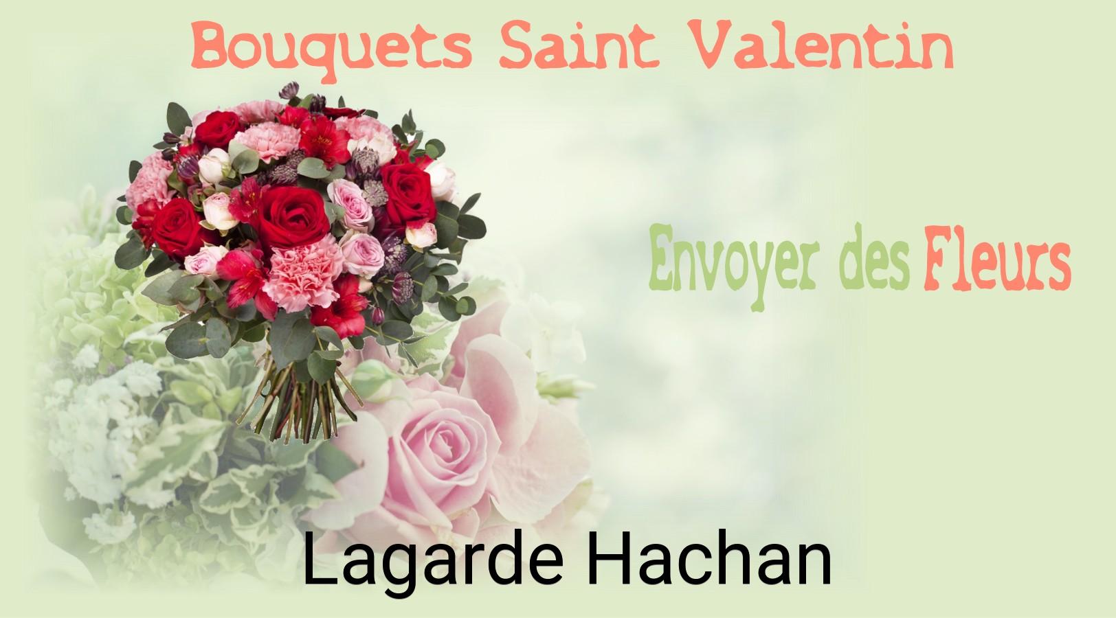 Roses de Saint-Valentin livrées à Lagarde-Hachan